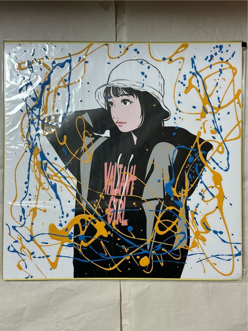 backsideworks サイン入り　ハンドペイントステッカー ED50