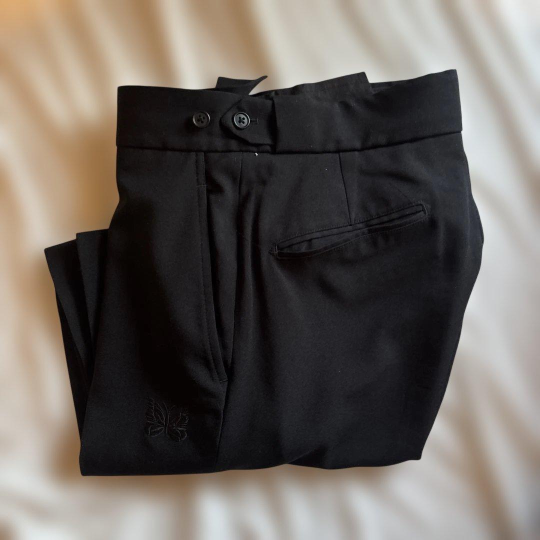 Needles ニードルス センタープレス スラックス トラウザー xs