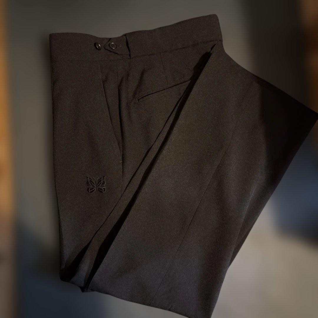 Needles ニードルス センタープレス スラックス トラウザー xs