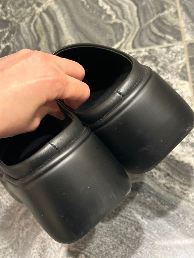 TODAYFUL Volume Sole Sabot 37 ブラック