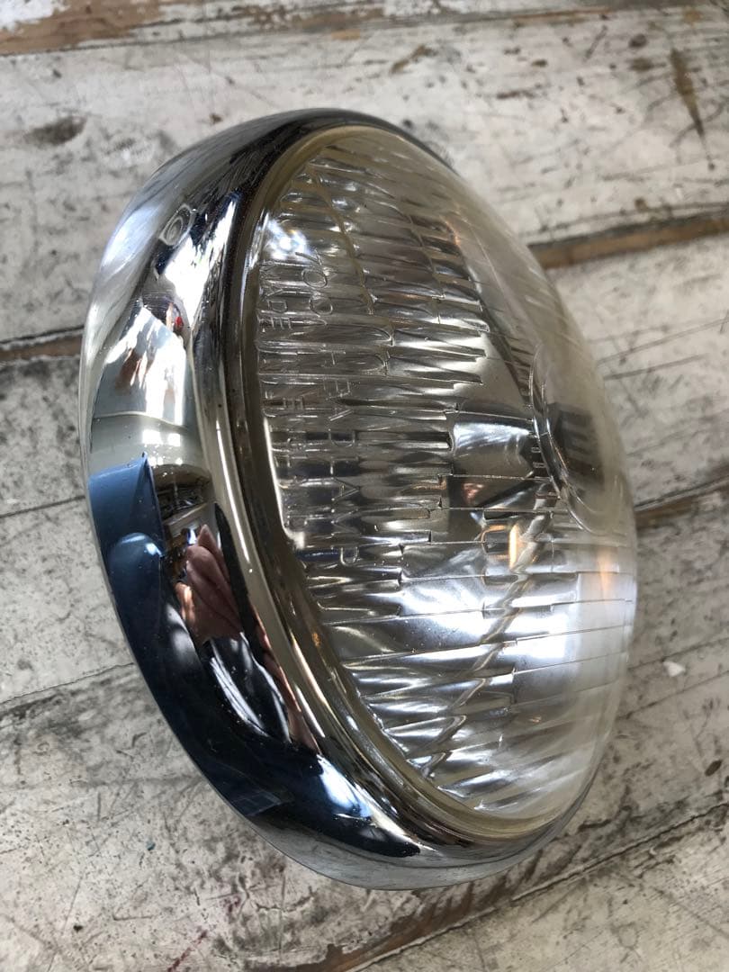 ルーカス ヘッドライト スリーポイント SR400 500 LUCAS