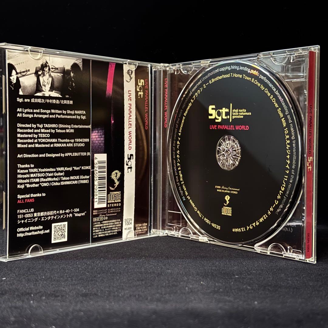LIVE PARALLEL WORLD 成田昭次 CD アルバム【6-8】