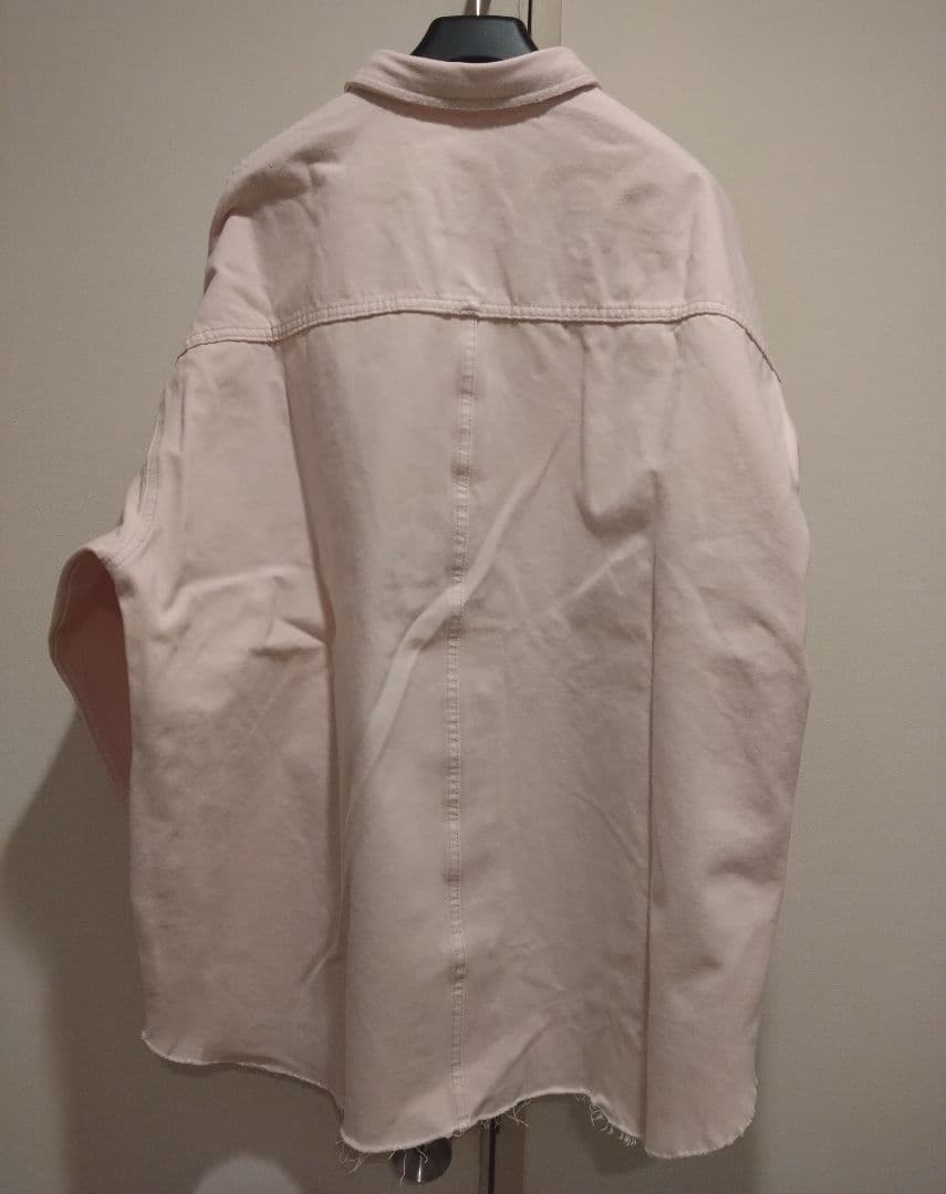 ☆新品タグ付き☆ DOUDOU ダメージデニムシャツ