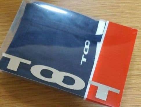 【新品/完売人気モデルTOOT】TOOT SENTO ナノボクサーネイビー　М