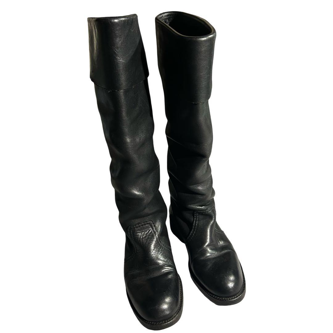 90s~00s JUNYA WATANABE archive レザーロングブーツ