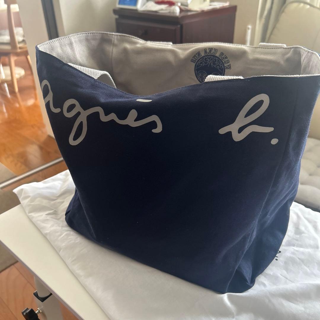 アニエスペーリバーシブルトートーバッグ新品タグ付き