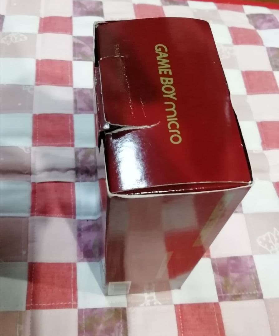 任天堂 ゲームボーイミクロ　任天堂Happy Mario20周年記念モデル