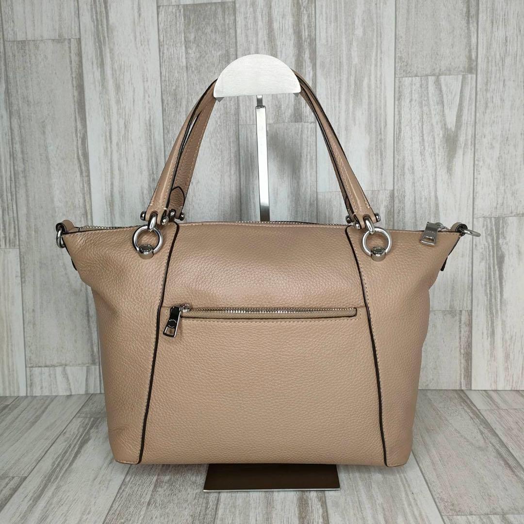 55 COACH コーチ　レザー　2WAY ハンドバッグ　ショルダーバッグ