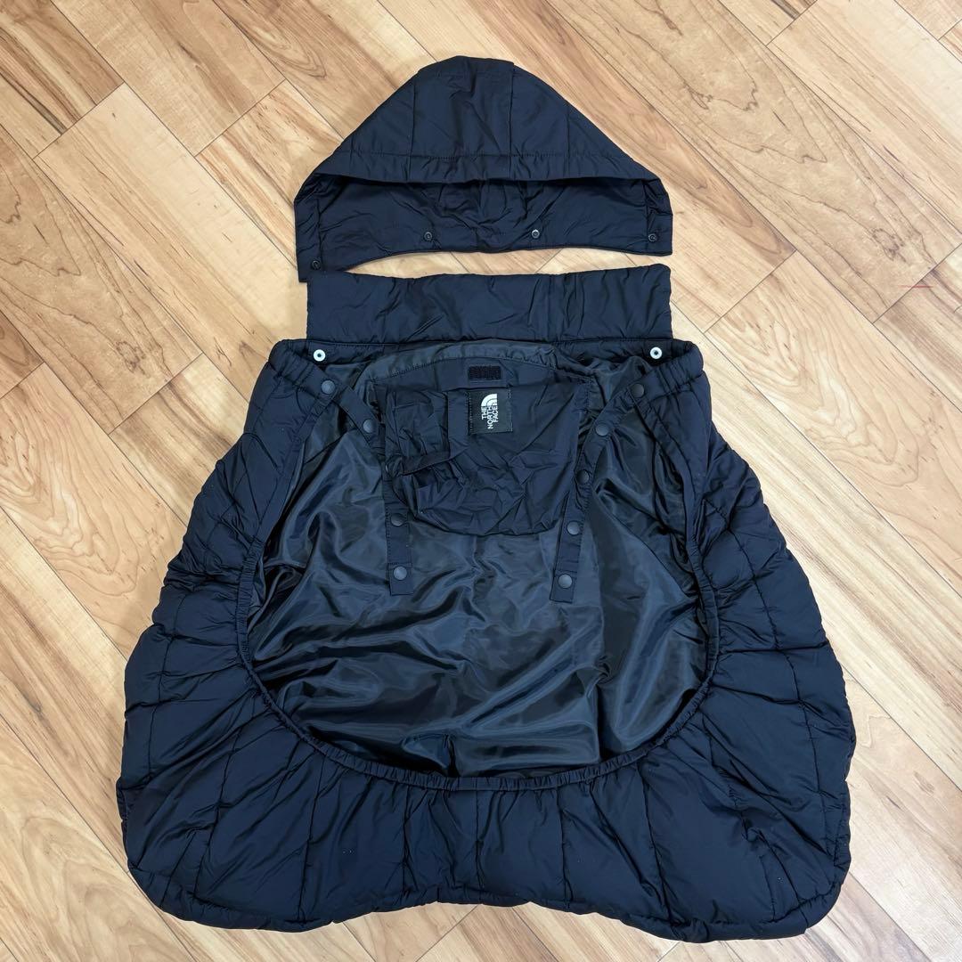 THE NORTH FACE シェルブランケット　ブラック　抱っこ紐用カバー