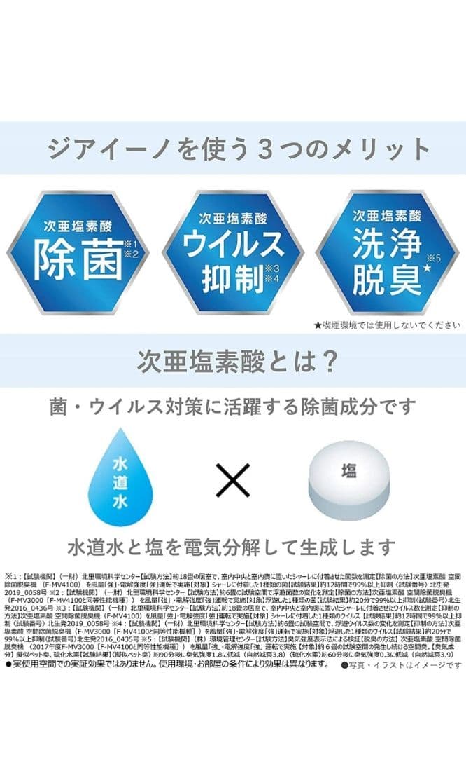 空間除菌脱臭機 ～9畳 パナソニック F-JX1100V-W Panasonic