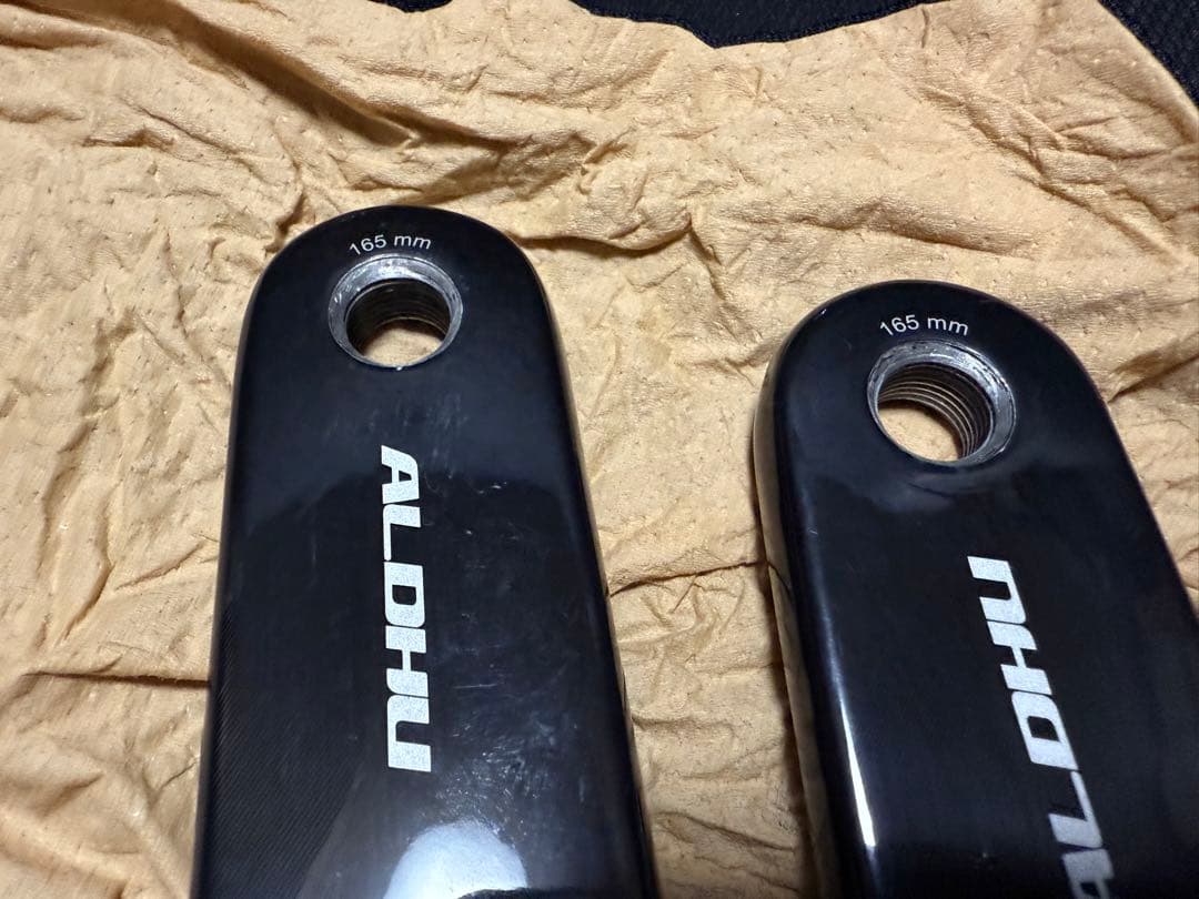 ROTOR ALDHU CARBON 165mm軽量ショートクランク