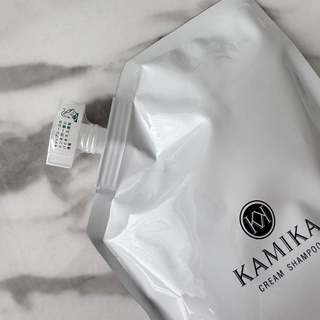 新品未開封 KAMIKA クリームシャンプー 大容量詰替600g×2個