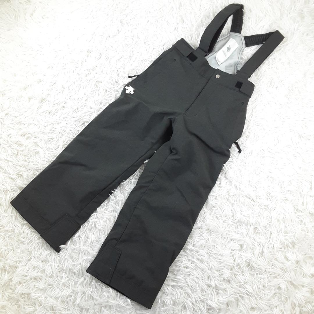 美品◎DESCENTE デサント スキーウェア 上下 グレー系 120cm