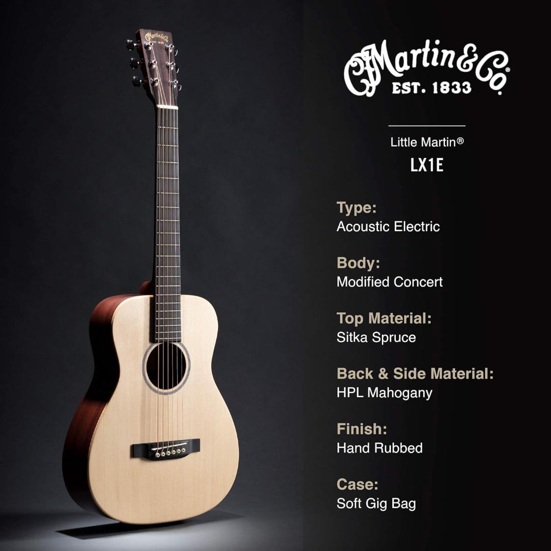 Martin マーティン アコースティックギター LX1E Natural