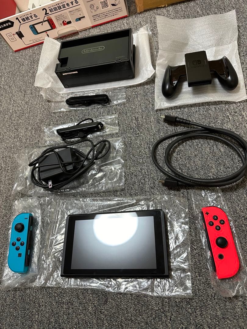 Nintendo Switch 本体 オレンジ/青