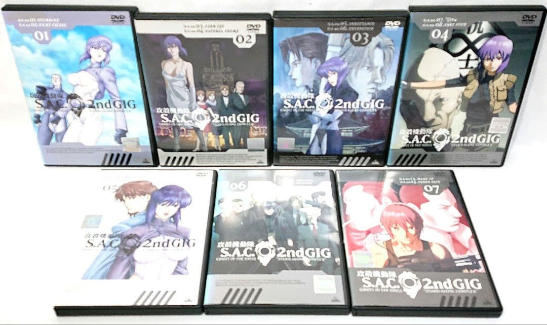 攻殻機動隊/ghost in the shell【1期+2期+劇場版】DVD
