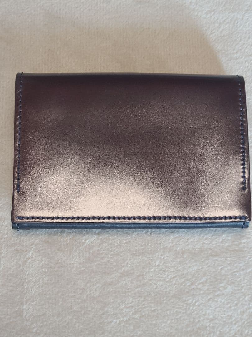 新品未使用ポールスミス PaulSmithコードバン名刺入れ 濃茶 最上級 希少