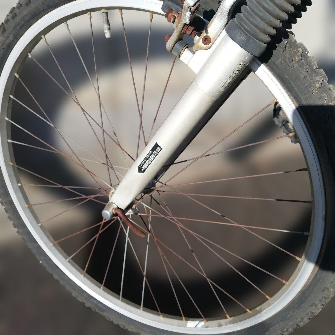 【埼玉引取】GIANT マウンテンバイク 紫