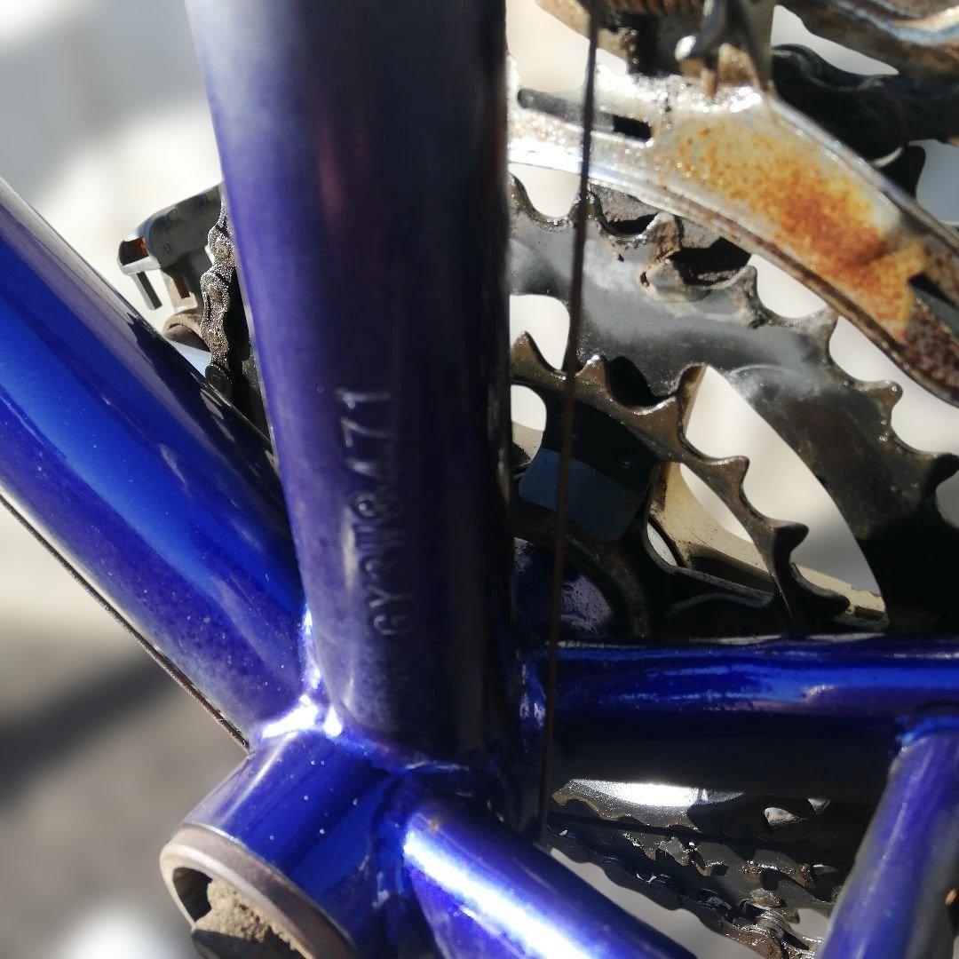 【埼玉引取】GIANT マウンテンバイク 紫