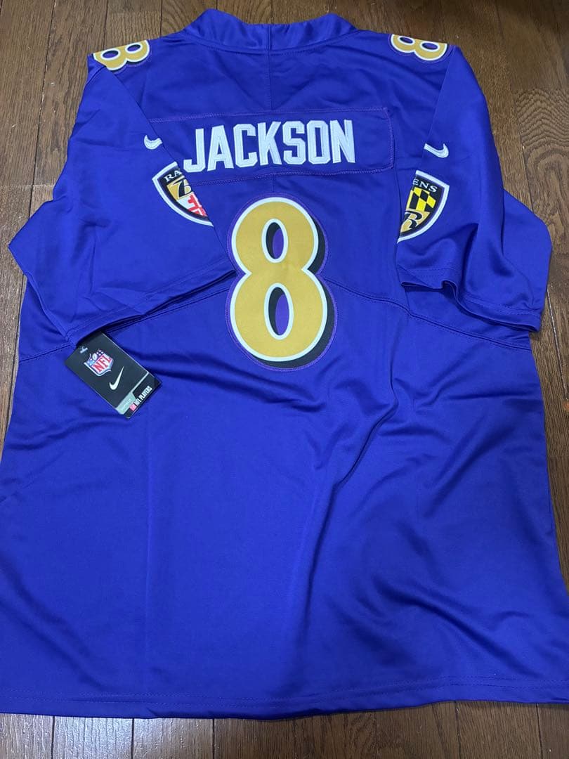 NFL ボルティモアレイブンズ　ラマージャクソン　ユニフォーム