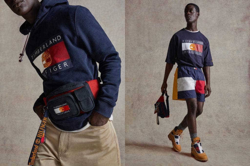 ティンバーランド トミーヒルフィガー 限定コラボ　ボディバッグ ウエストポーチ