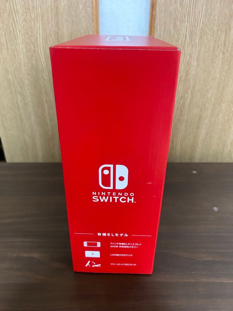 本日購入品Nintendo Switch 有機ELモデル ※店舗印あり、即日発送