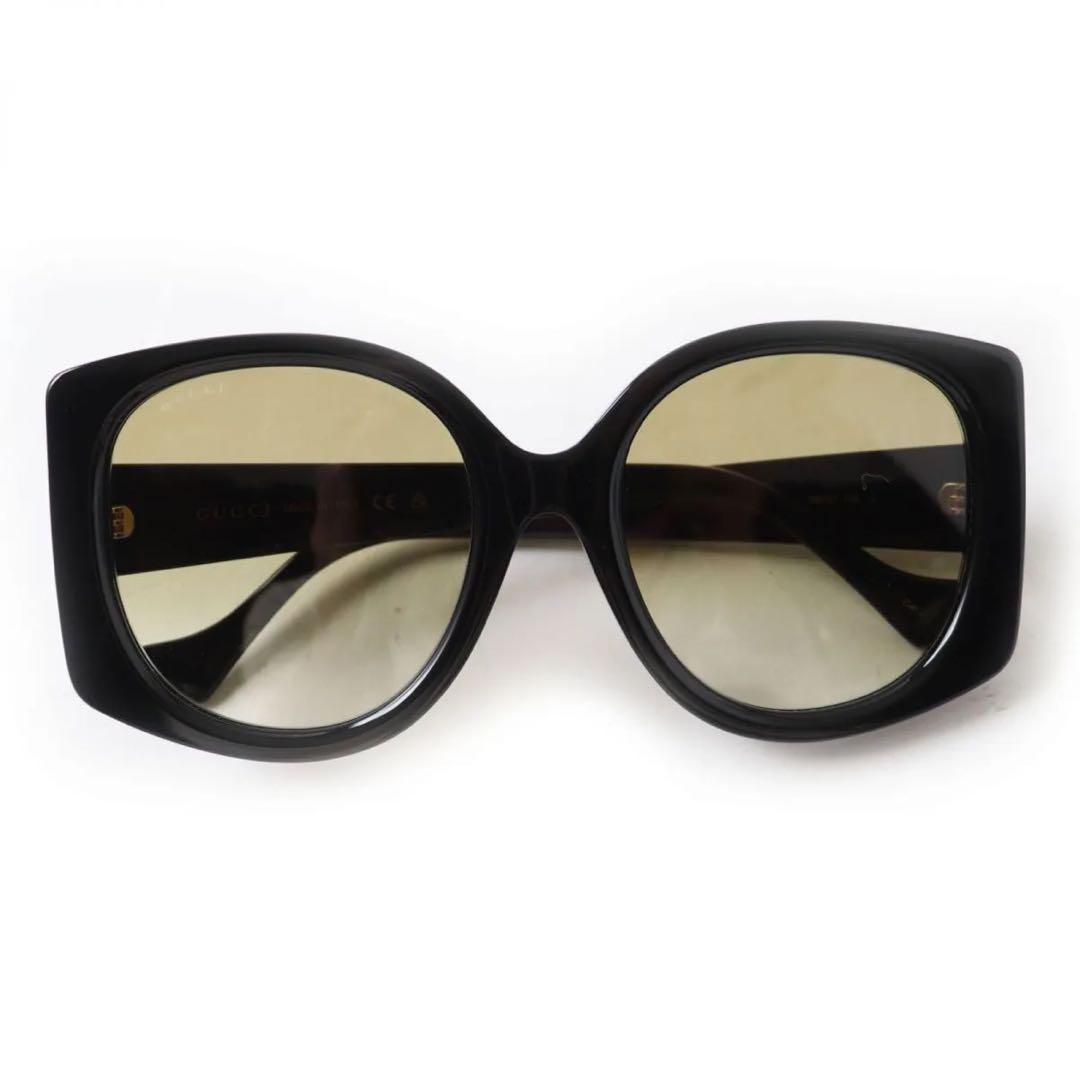 GUCCI サングラス ブラック イエロー