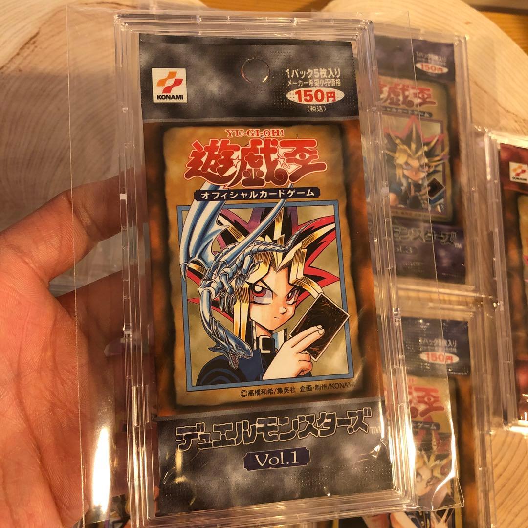 【新品未開封】【絶版】遊戯王vol.1〜vol.7 未開封7パックフルセット