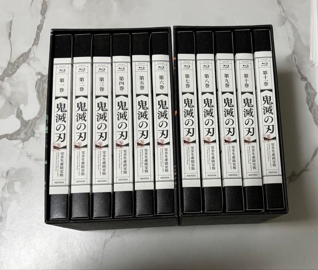 鬼滅の刃 DVD 立志編 完全生産限定版 全11巻 全巻収納BOX付