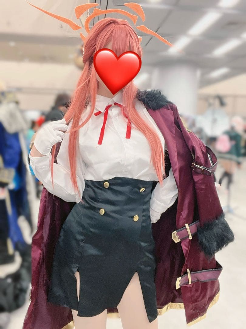 【フルセットLサイズ】アル ブルアカ コスプレ 衣装一式+ウィッグ+角+ヘイロー