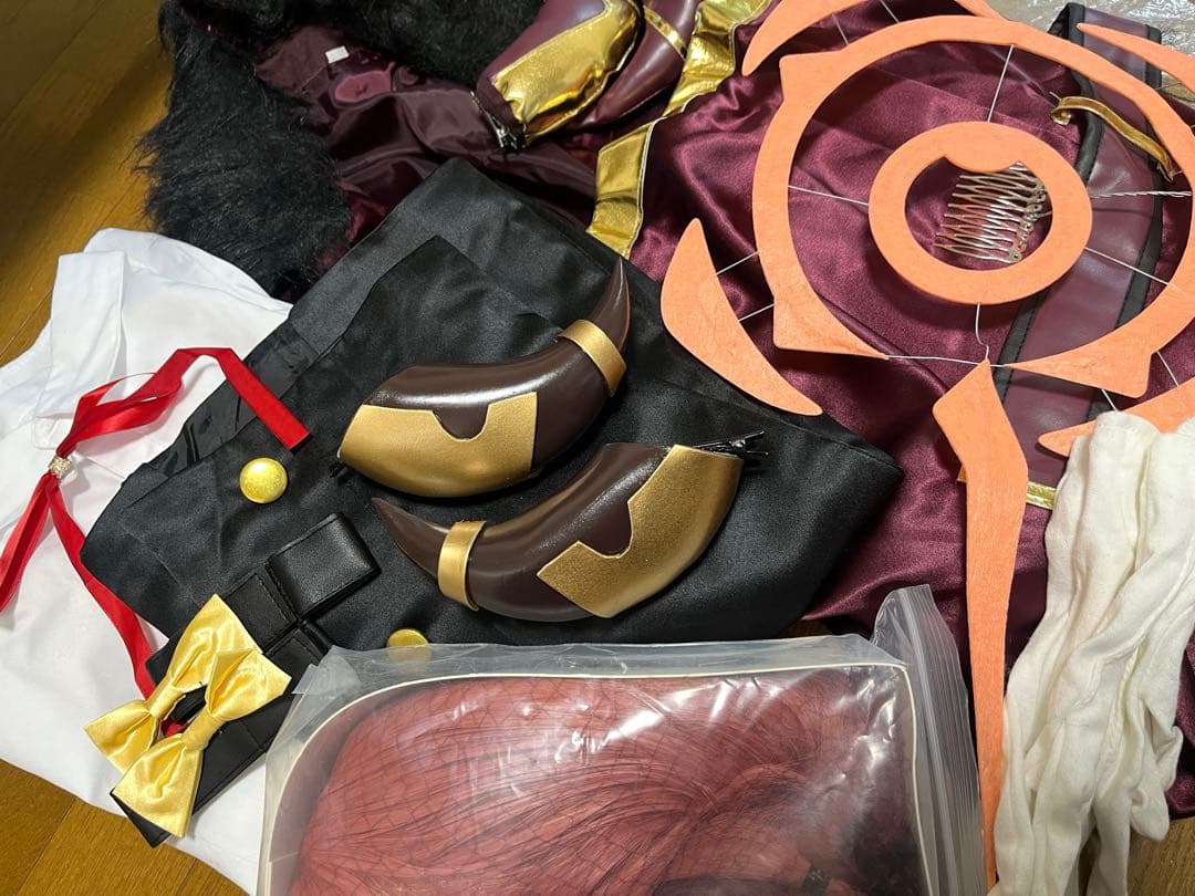 【フルセットLサイズ】アル ブルアカ コスプレ 衣装一式+ウィッグ+角+ヘイロー