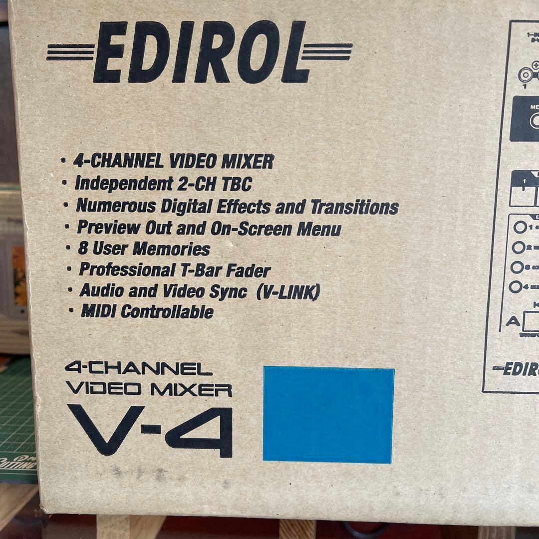 S*H様 EDIROL V-4 4チャンネルビデオミキサー 他機材一式