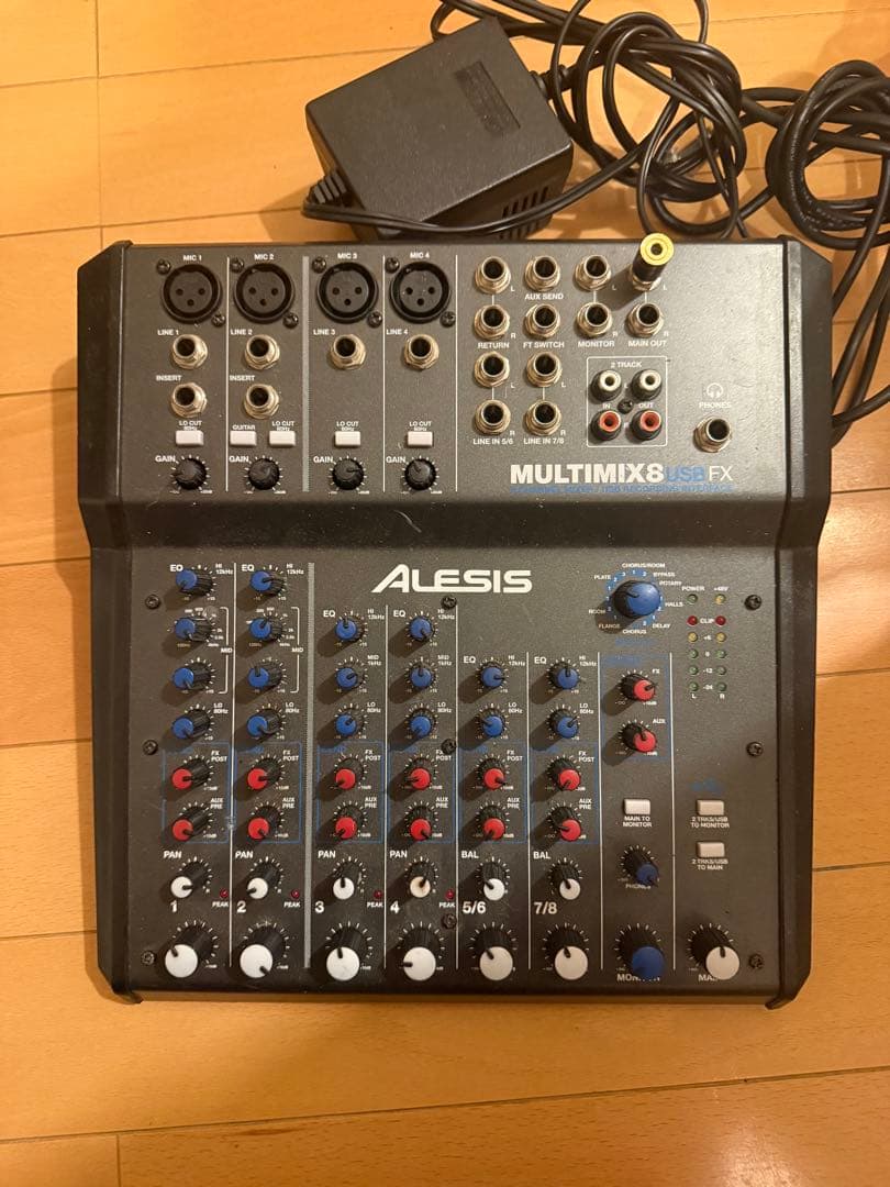 DJ機材 ALESIS MULTIMIX 8 USB FX