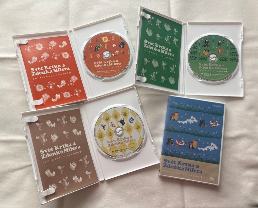 【希少商品】クルテクとズデネック・ミレルの世界　DVDセット
