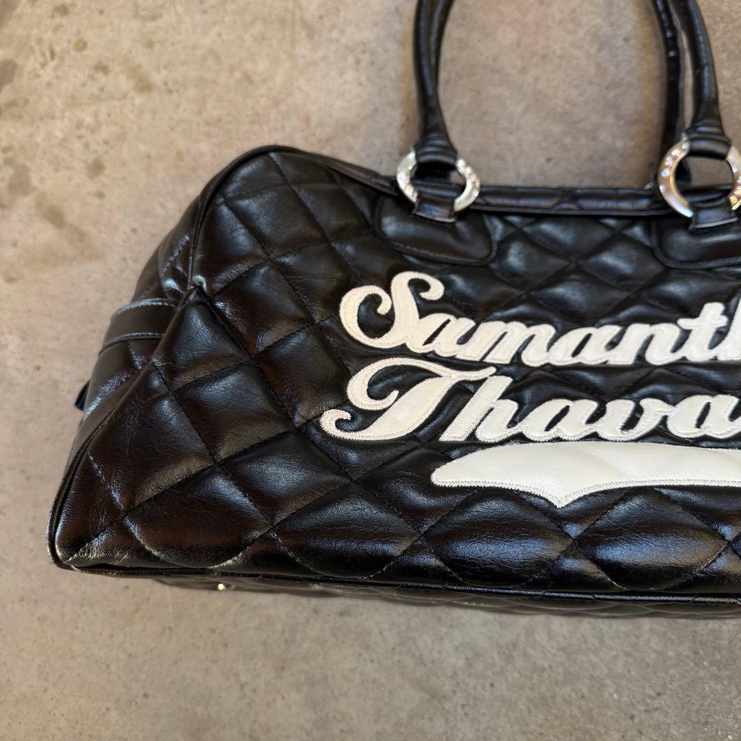 Y2K グランジ hand bag leather モード ボストンバッグ 平成