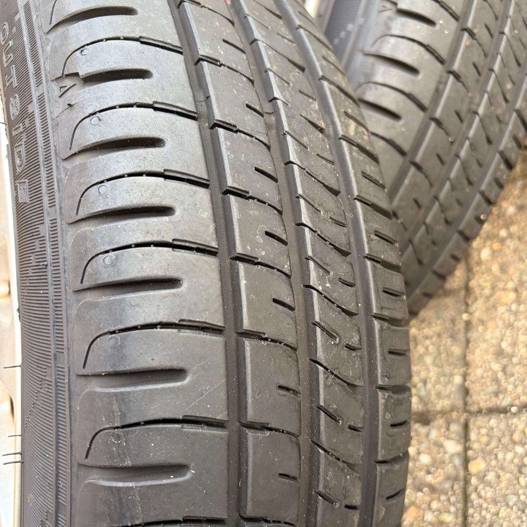 2024年製 DUNLOP 155/65 R14 14インチタイヤホイールセット