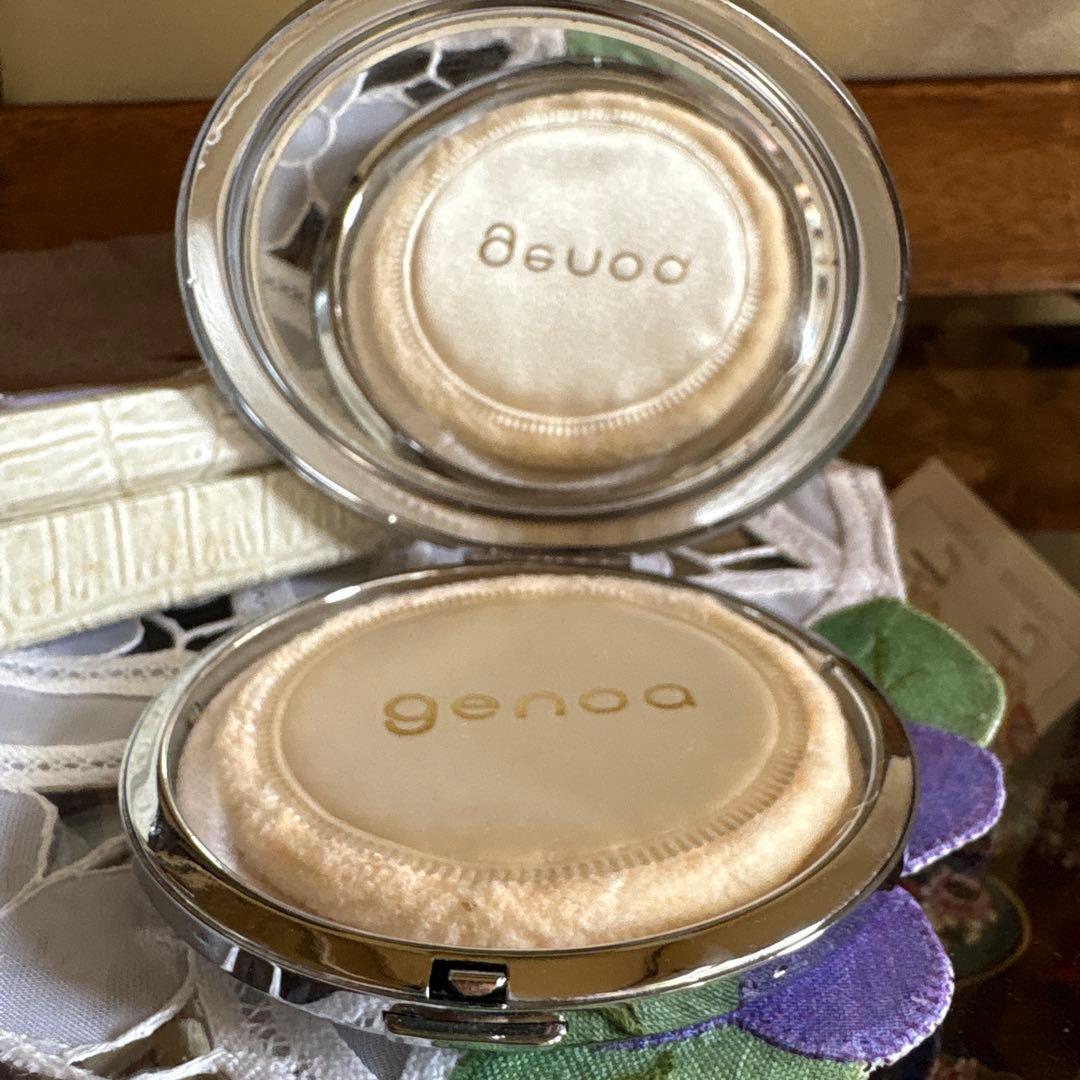 [デッドストック]昭和レトロ✴︎ヴィンテージ　シェル　コンパクト　化粧コンパクト