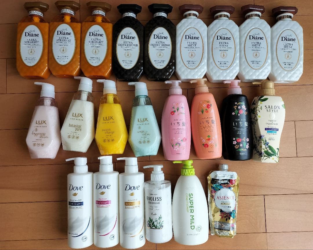 未開封品！コンディショナー トリートメント 本体22本+詰替1個+シャンプー1袋