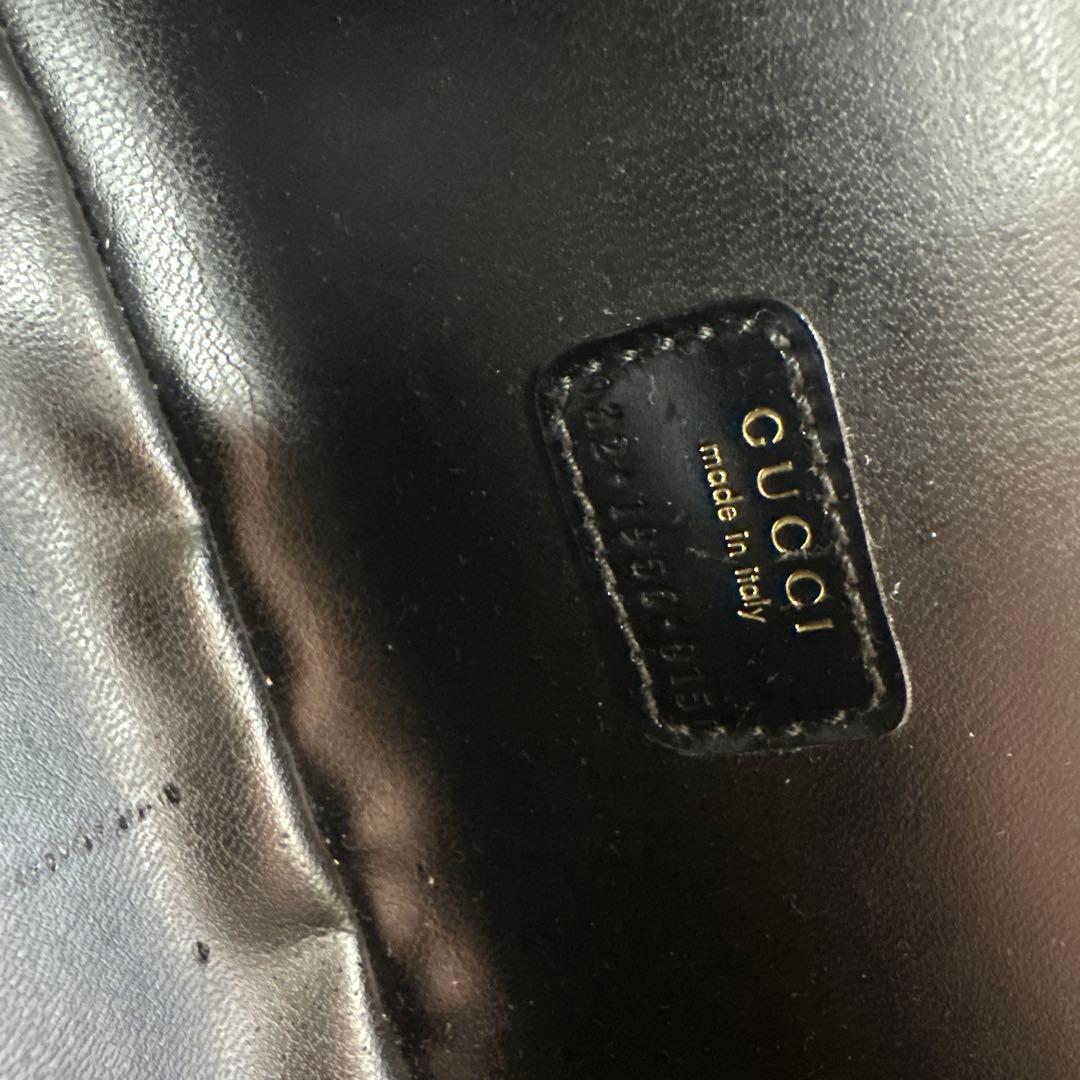 GUCCI バニティ ブラック