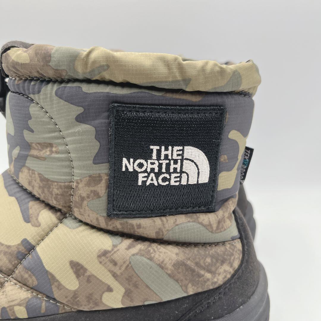 ノースフェイス ヌプシ ブーティ ウォータープルーフ ロゴ ショート【23cm】