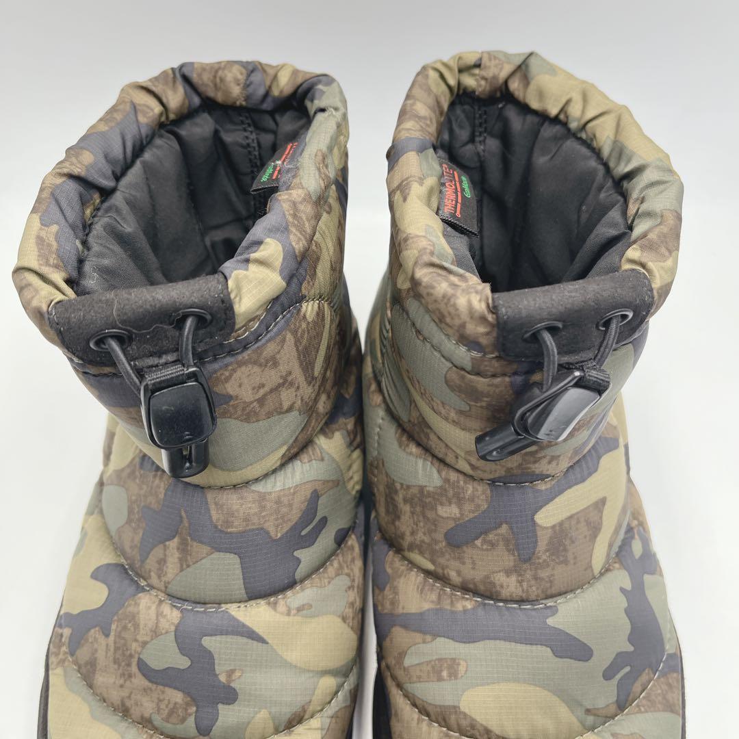 ノースフェイス ヌプシ ブーティ ウォータープルーフ ロゴ ショート【23cm】