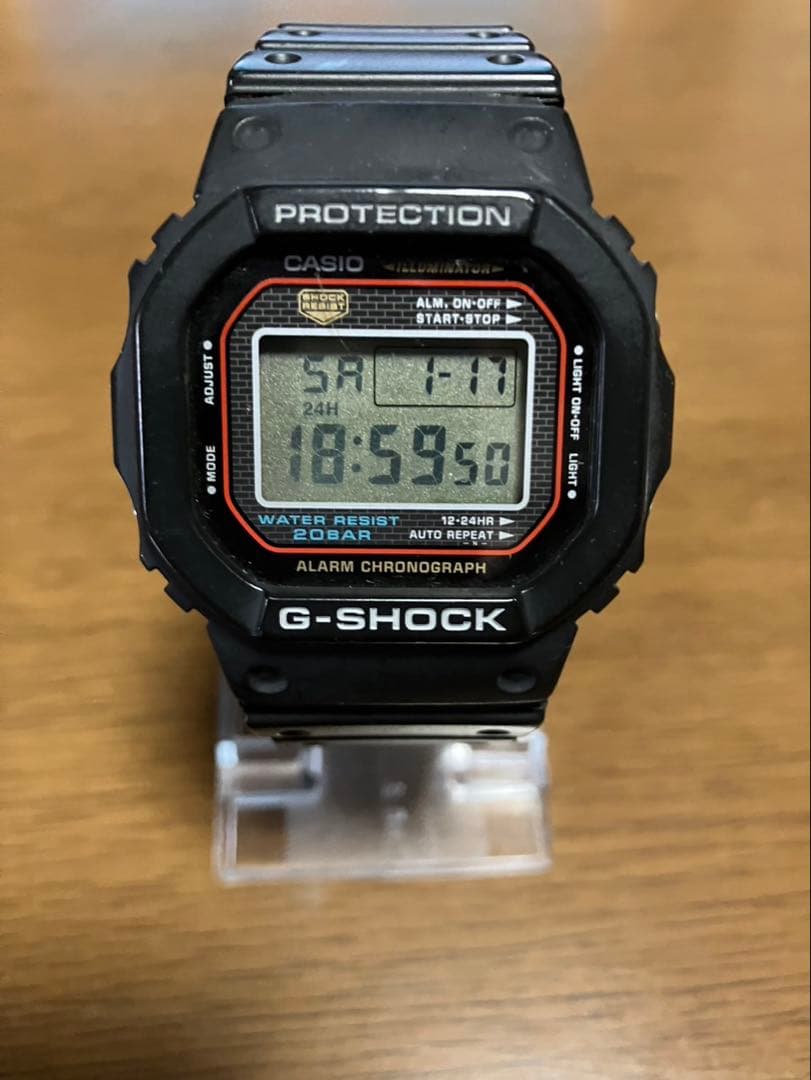 Ｇ-SHOCK カシオ　ＤＷ-5000-1 復刻1stモデル