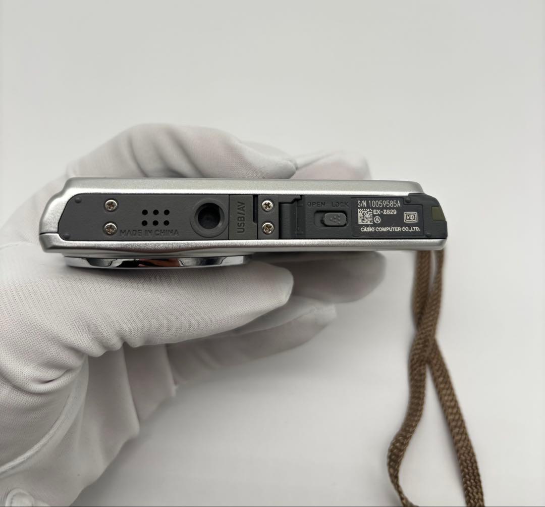【動作確認済】CASIO EXILIM EX-Z829 シルバー デジタルカメラ