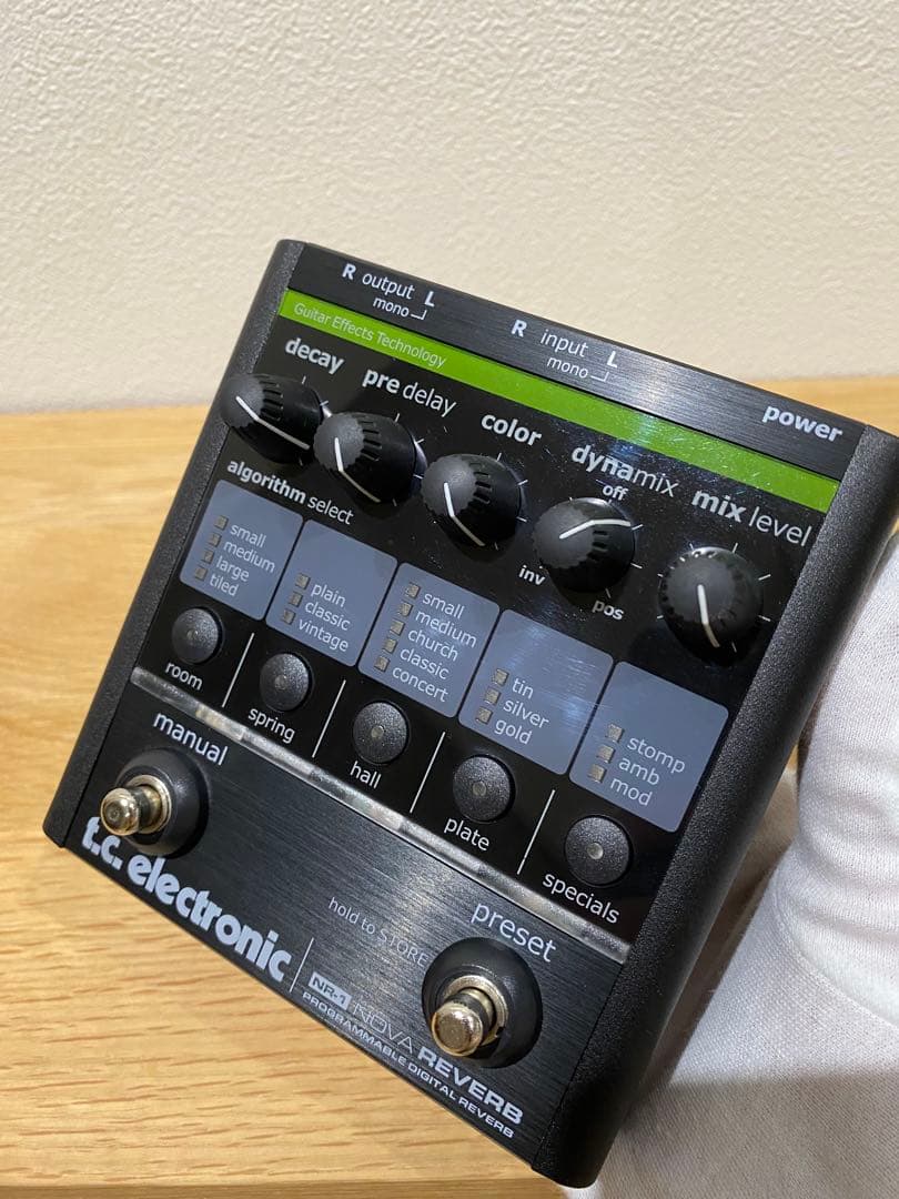 TC Electronic Nova Reverb リバーブ エフェクター