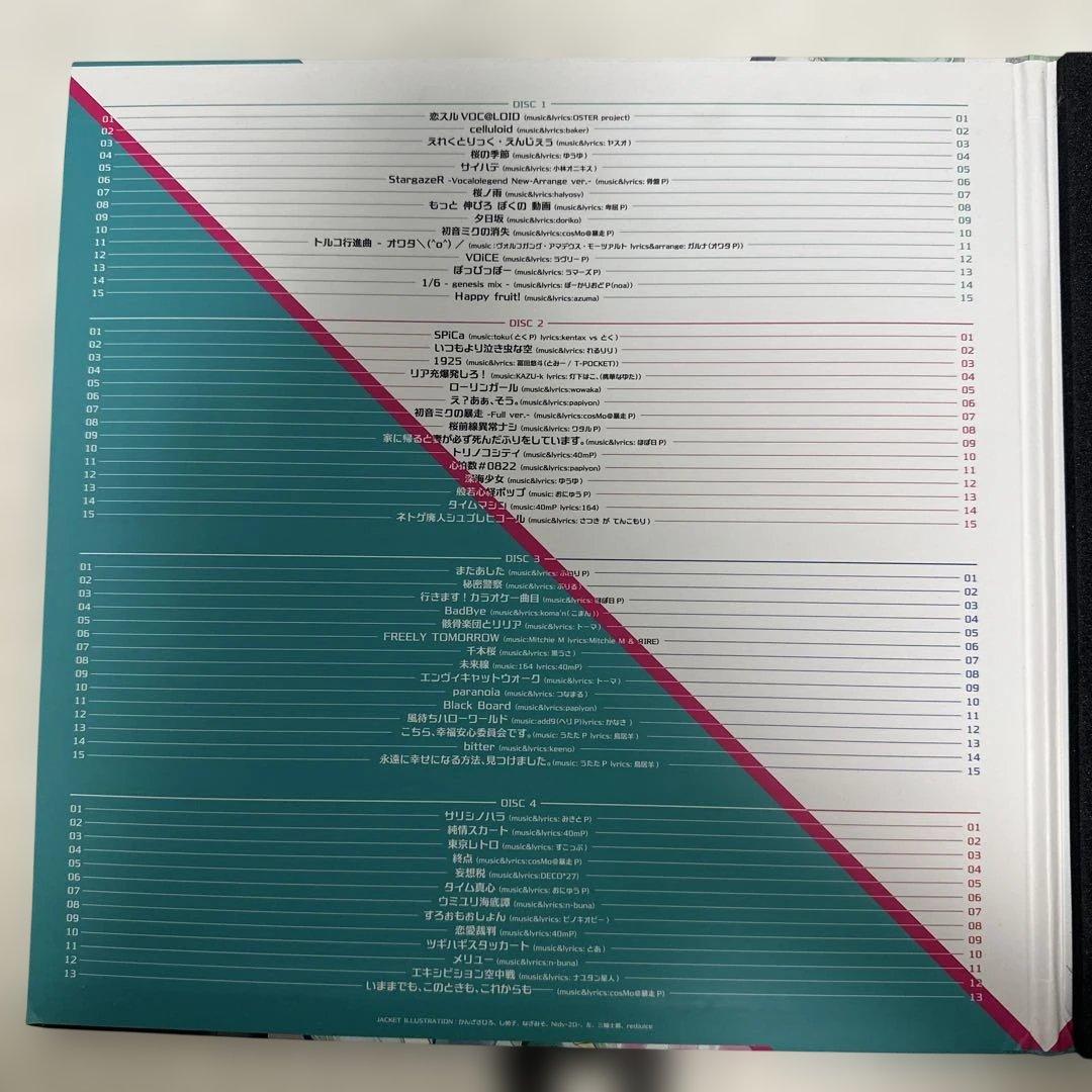 Vocalohistory 初音ミク CDボックスセット