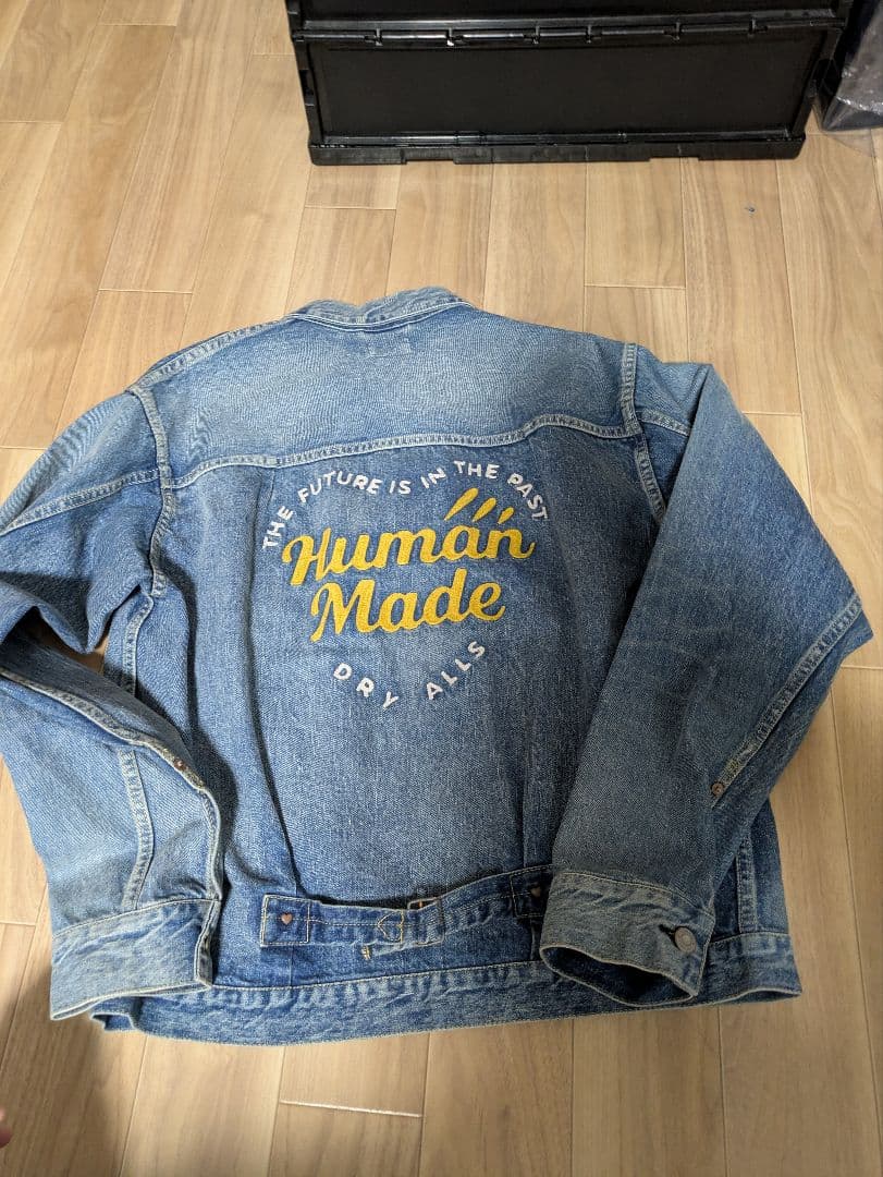 ヒューマンメイド　デニムジャケット ハート刺繍