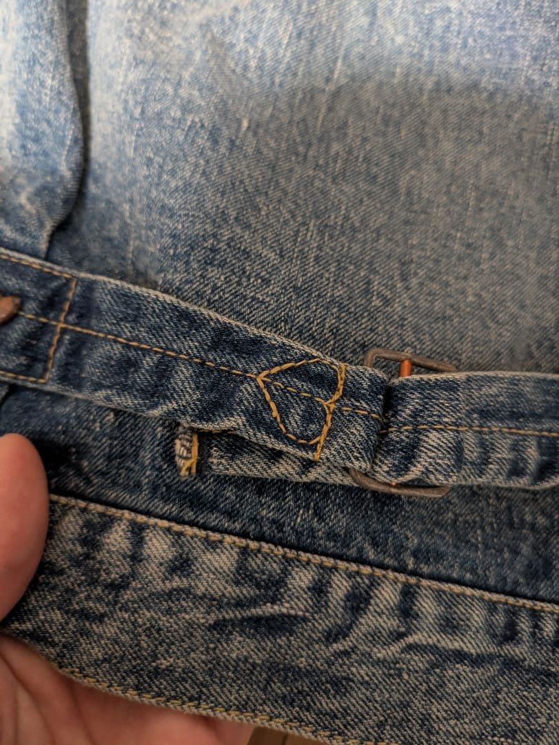 ヒューマンメイド　デニムジャケット ハート刺繍