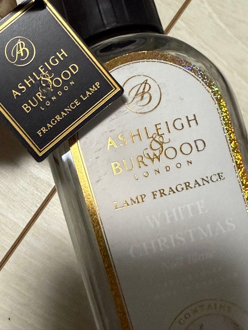 アシュレイ&バーウッド【未使用】ホワイトクリスマス　フレグランスランプ