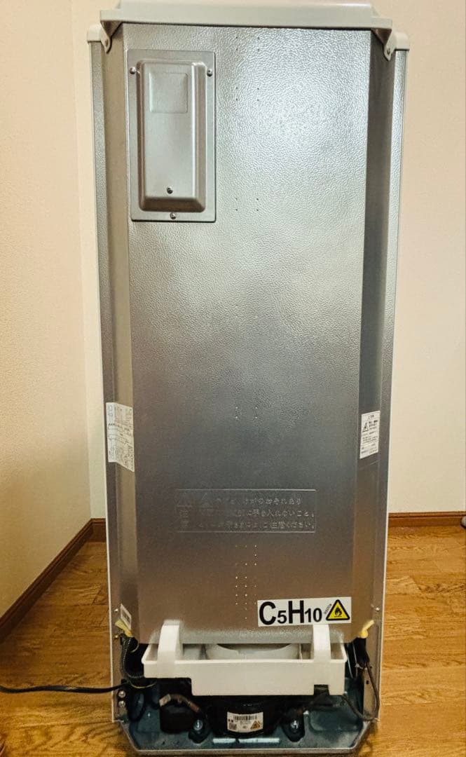 e angleレトロ調 冷蔵庫 ANG-RE151-A1 エディオン 2019年