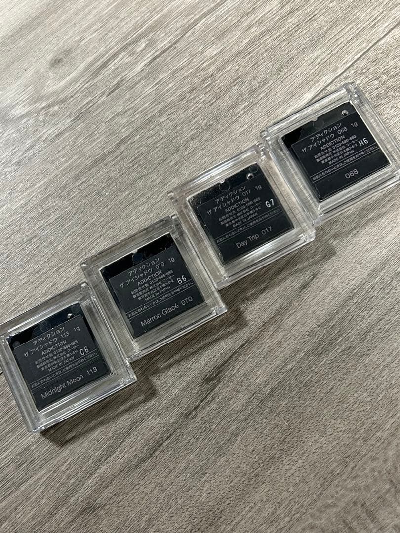 ADDICTIONまとめ売りアイシャドウチークリップマスカラお買い得21点